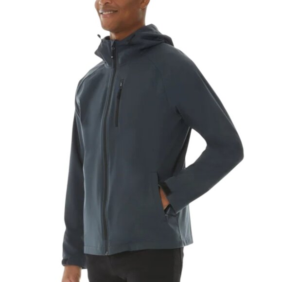 NEW MENS 32 Degrees Active Coach Jacket | Grey - Picture 1 of 7